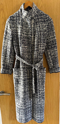 Per una grey tweed wool - per,
