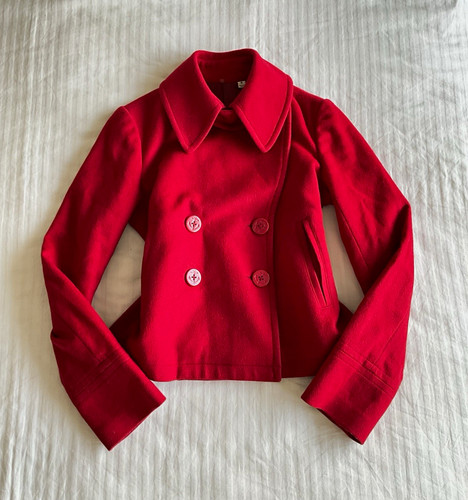 Vintage women red - vintage, coat