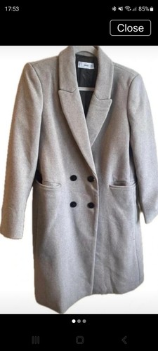 Mng women beige long double - mng,