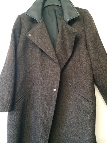 Vintage 80s next wool overcoat - vintage,