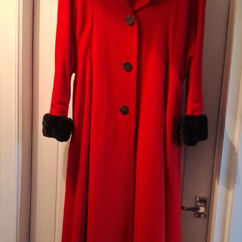 Jenners red wool cashmere - jenners,