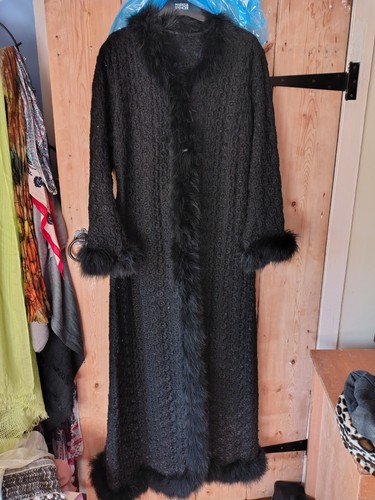 Vintage black crochet - crochet, /