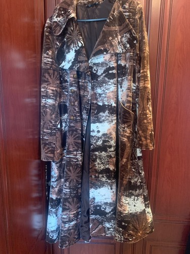 Vintage chocolate brown coat - chocolate,