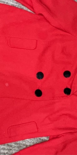 Red women wool blend double - women's,