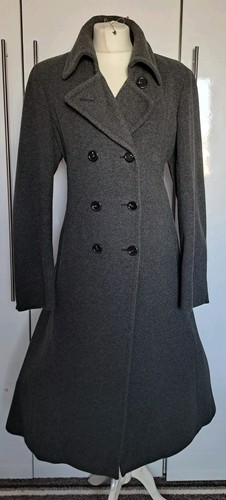 Ladies coat grey fuchs - coat,