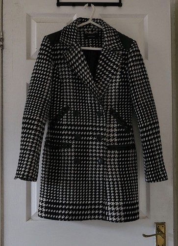 Karen millen houndstooth coat - karen,
