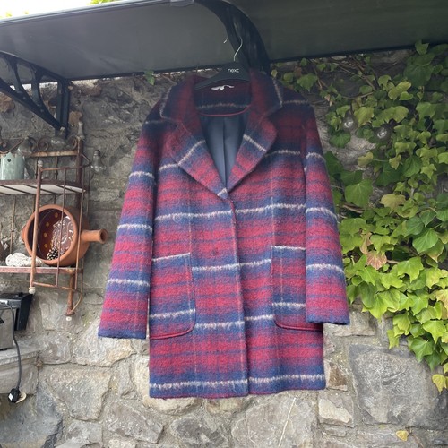 Title red herring plaid wool - title:,