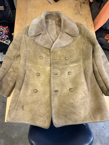 Shearling sheepskin coat - coat, by