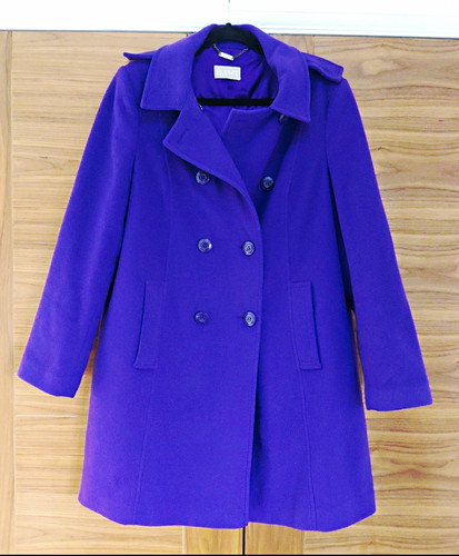 Planet purple wool cashmere - purple,