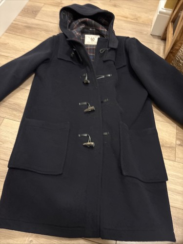 Navy montgomery duffle coat - montgomery,