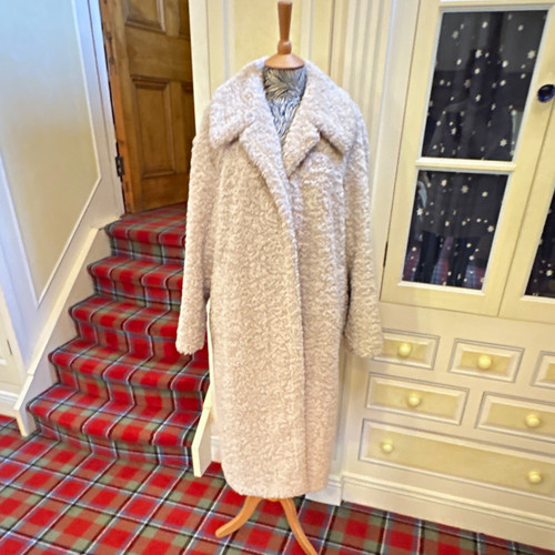 Cos women cream long teddy - long,