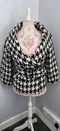 Zara woman jacket - jacket, houndstooth