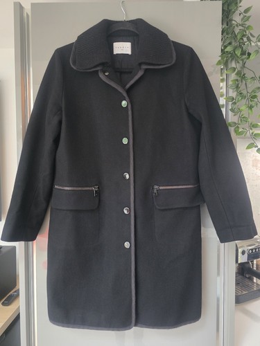 Sandro black wool blend - sandro,