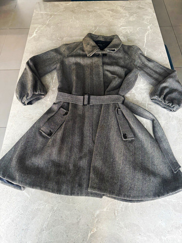 Allsaints asylum coat - allsaints, black
