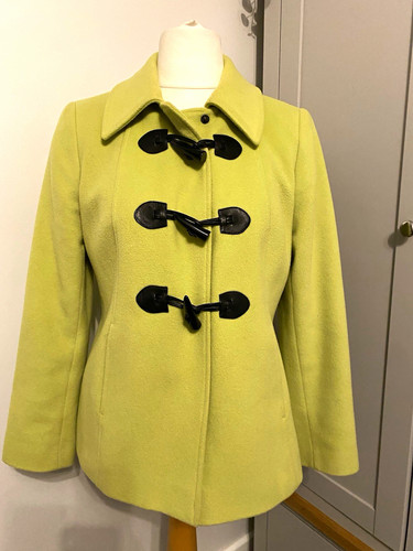 Precis petite green wool blend - petite,